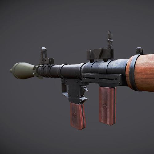 Lowpoly RPG-7 preview image